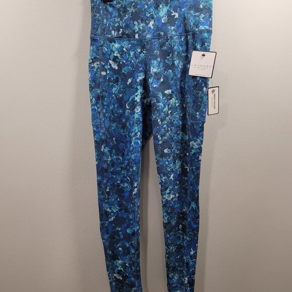 LAUNDRY By Shelli Segal High Waist Leggings with Media Pocket Size :Small - Picture 6 of 9